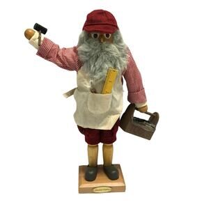 Wooden Craftsman Figurine